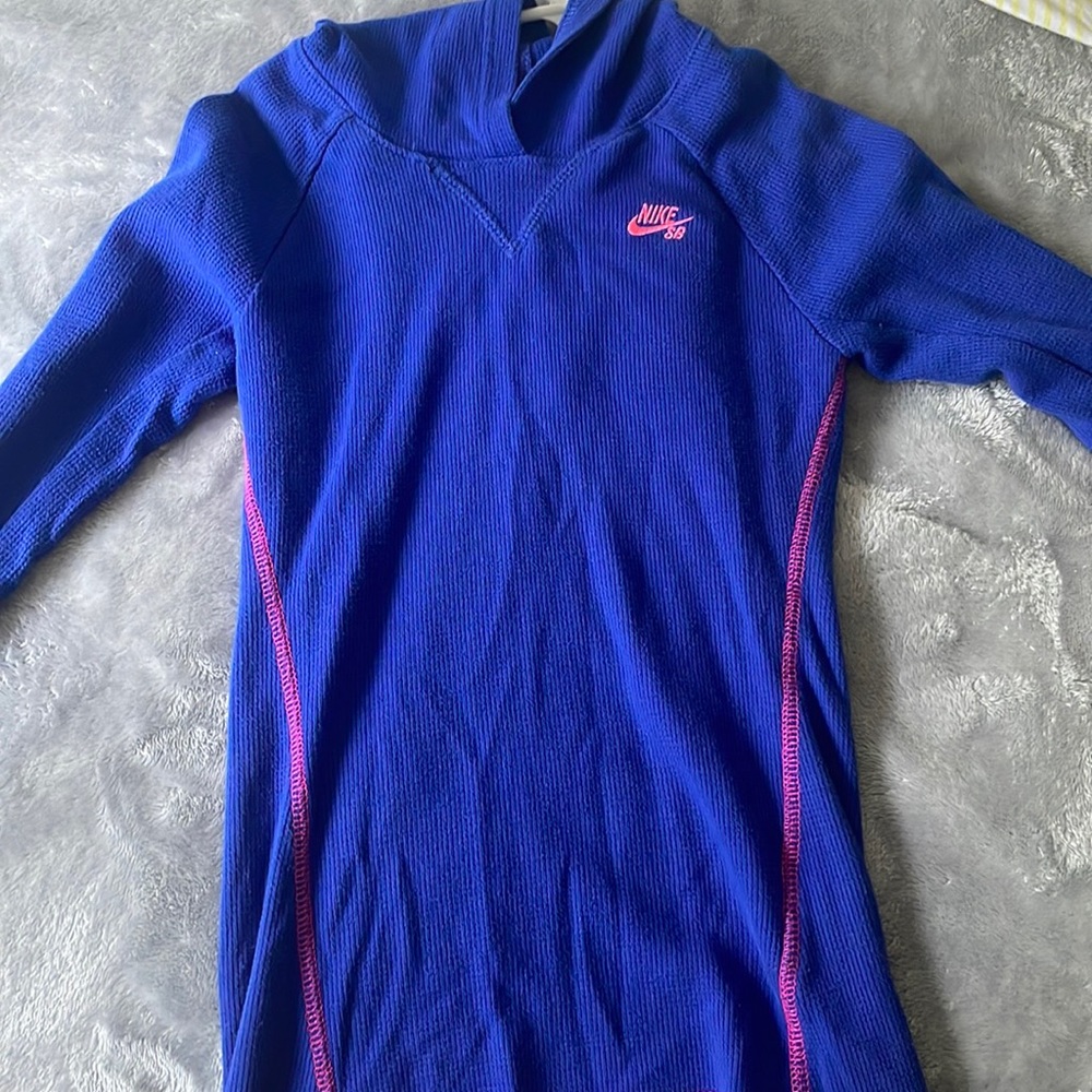 Blue long sleeve Nike SB